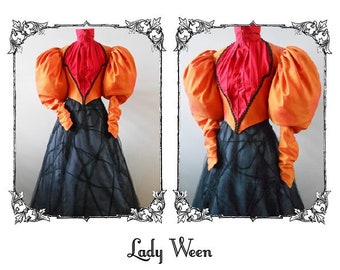 PDF Sewing Patterns, Historical Gown, Pumpkin Costume Patterns, Victorian Dress Sewing, Halloween Witch Costume, Victorian Dress Costume