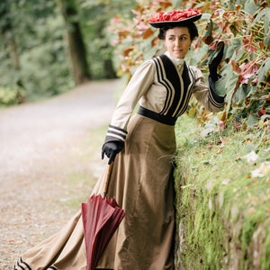 1903 Edwardian Skirt, Autumn Historical Skirt, PDF Sewing Patterns, Edwardian Dress, Edwardian Pattern, Historical Gown Pattern, EDS04 image 9