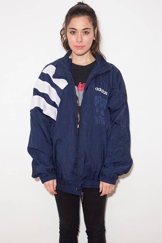 veste adidas bordeaux vintage