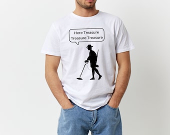 宝探しや金属探知の趣味にぴったりのスウェットシャツ／Tシャツ