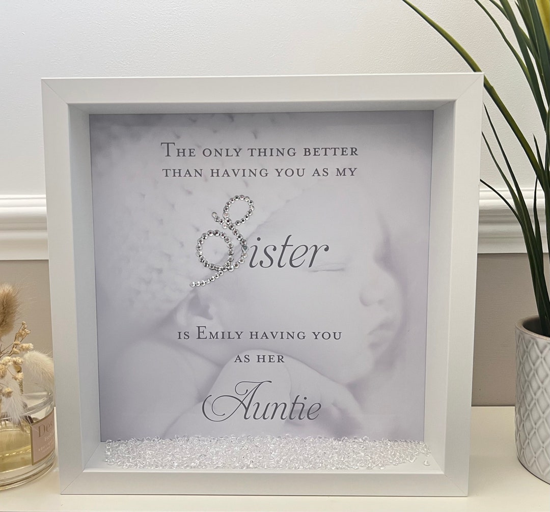 Sister/auntie Gift Auntie Photo Gift. Sister Gifts. Auntie - Etsy UK