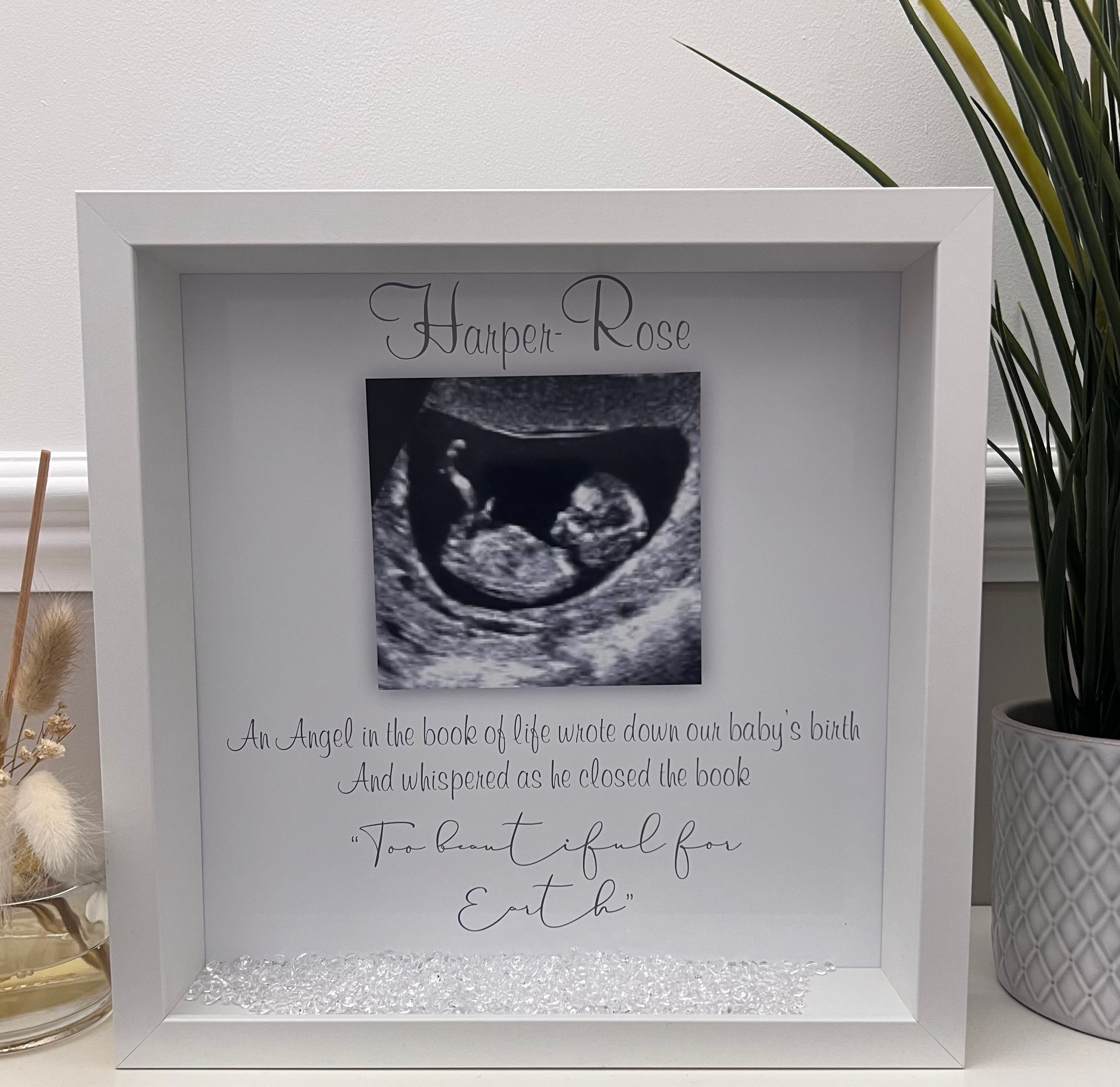 Personalised Baby Memorial Keepsake Angel in Book of Life Etsy UK