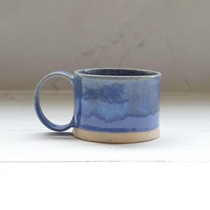 Handmade ceramic coffee or tea cup