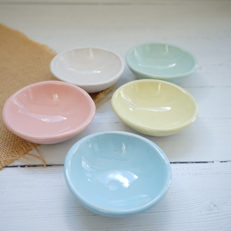 Small ceramic bowl, colourful bowl, serving bowl image 2