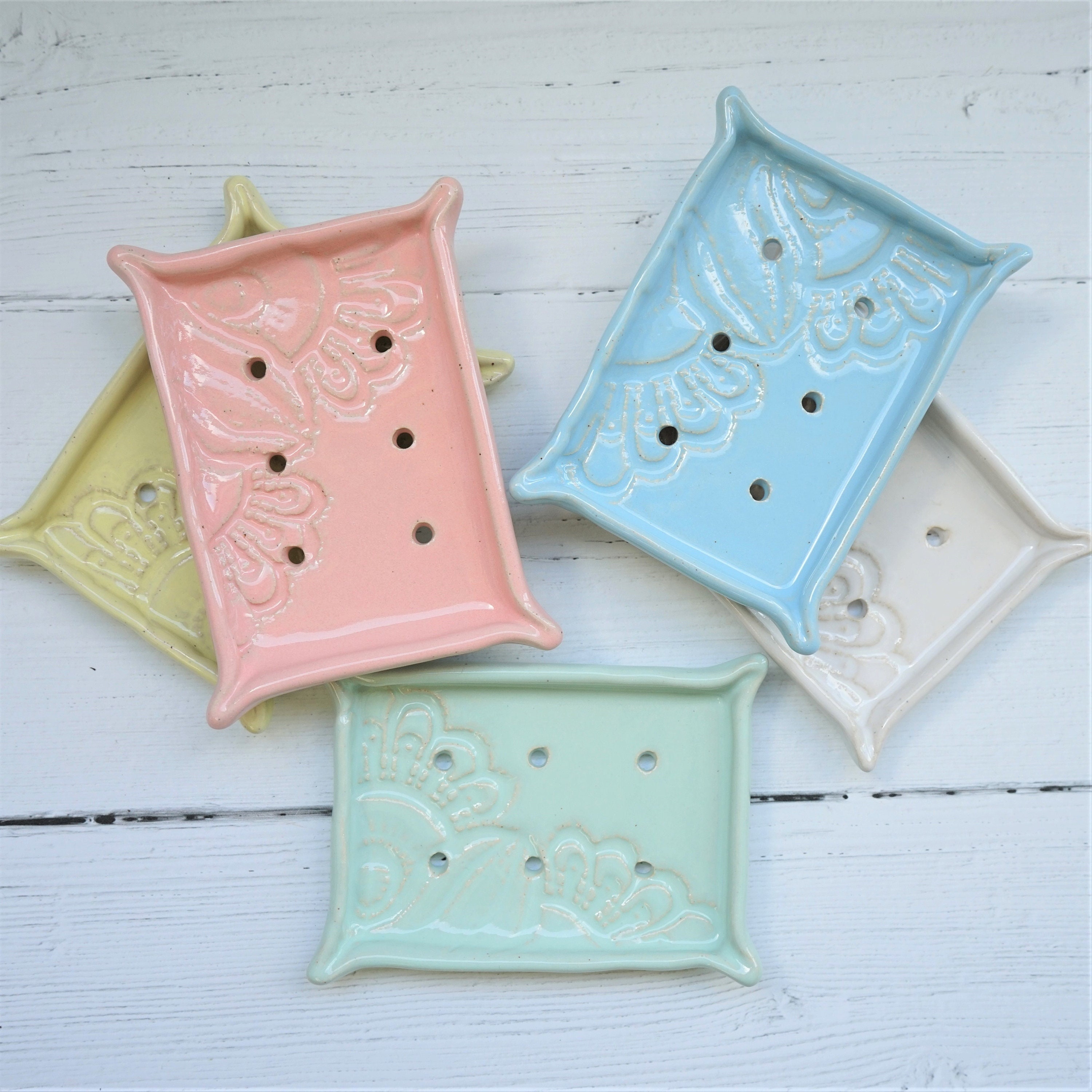 Soap Dish Handmade Ceramic Soap Dish Bathroom Accessory Etsy