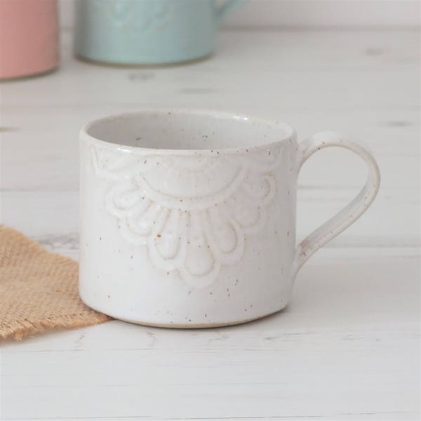 Ceramic mug, coffee mug, mug, mugs, handmade mug, pottery mug, white mug, tea mug, pottery, handmade gift, housewarming gift, ceramic, mug