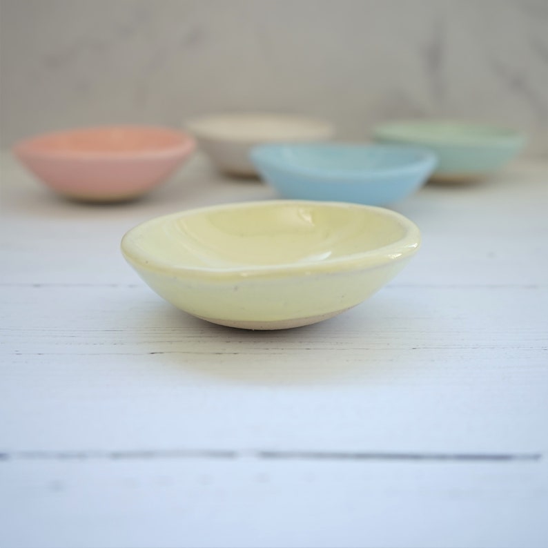 Small ceramic bowl, colourful bowl, serving bowl image 3