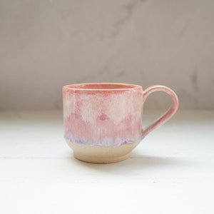 Handmade ceramic coffee or tea cup