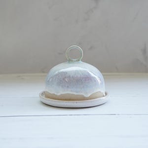 Ceramic butter dish, handmade butter dish