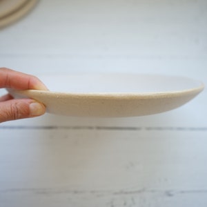 Ceramic bowl, white bowl, dinner service, serving bowls, cereal bowl, pasta bowl, kitchen ware, housewarming, kitchen, dinnerware, dessert image 5