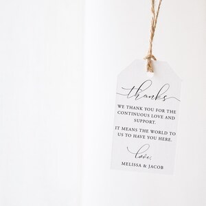 Thank you Wedding Tag Template Elegant Wedding Tag Template Tag Avery 22802 Tags Template Thank You Favor Tag Download Favor Tags
