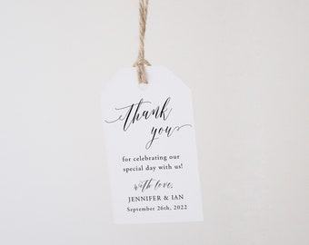 Wedding Favor Tags Template Simple Wedding Favor Tag Avery 22802 Tags Template Thank You Favor Tag Download Editable Favor Tags Templett