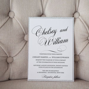 Pocket Invitation Template - Printable Pocket Invitation - Calligraphy ...