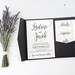Pocket Invitation Template Printable Pocket Invitation Calligraphy ...