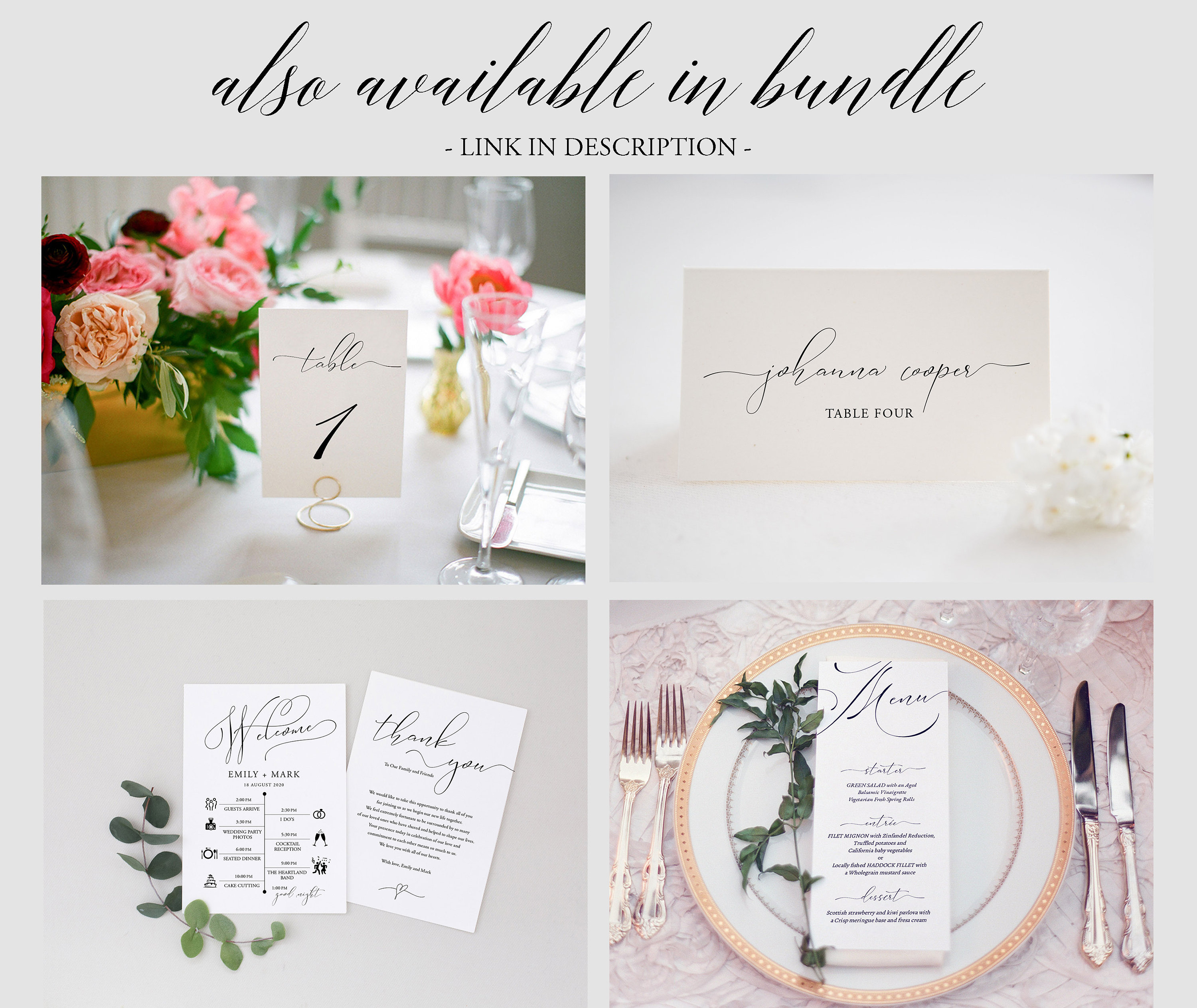Printable Timeline. Wedding Timeline Template. Elegant Wedding | Etsy