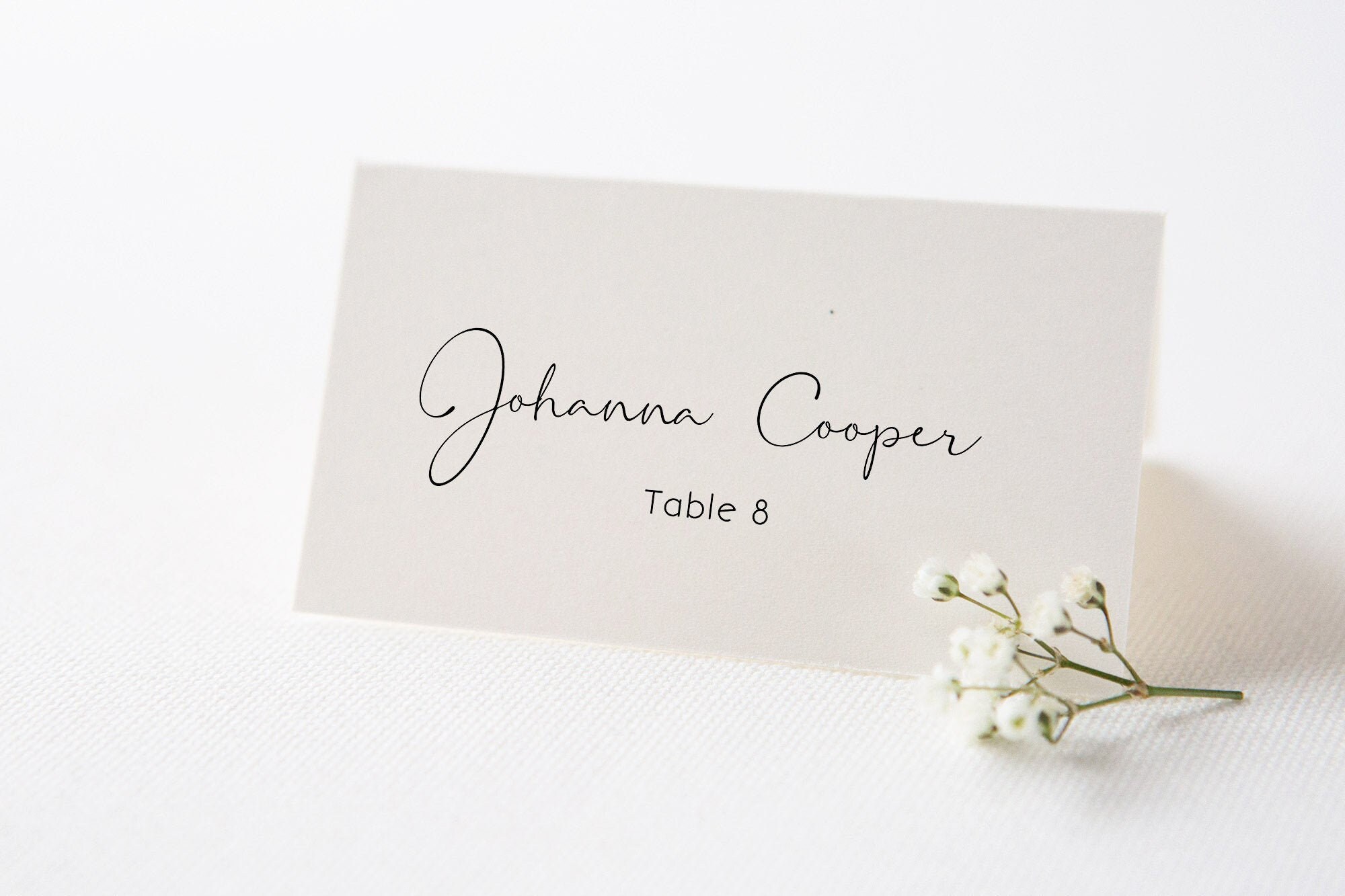 Printable Name Card Wedding Place Cards Template Place Etsy