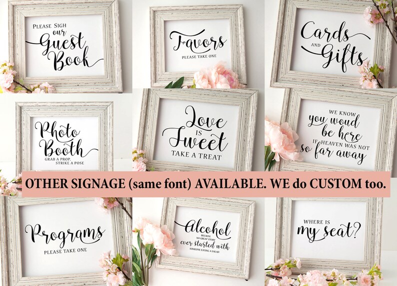 Alcohol wedding sign Bar Signs Wedding signage Wedding printable Sign Alcohol Because No Great Story Ever Started With A Salad