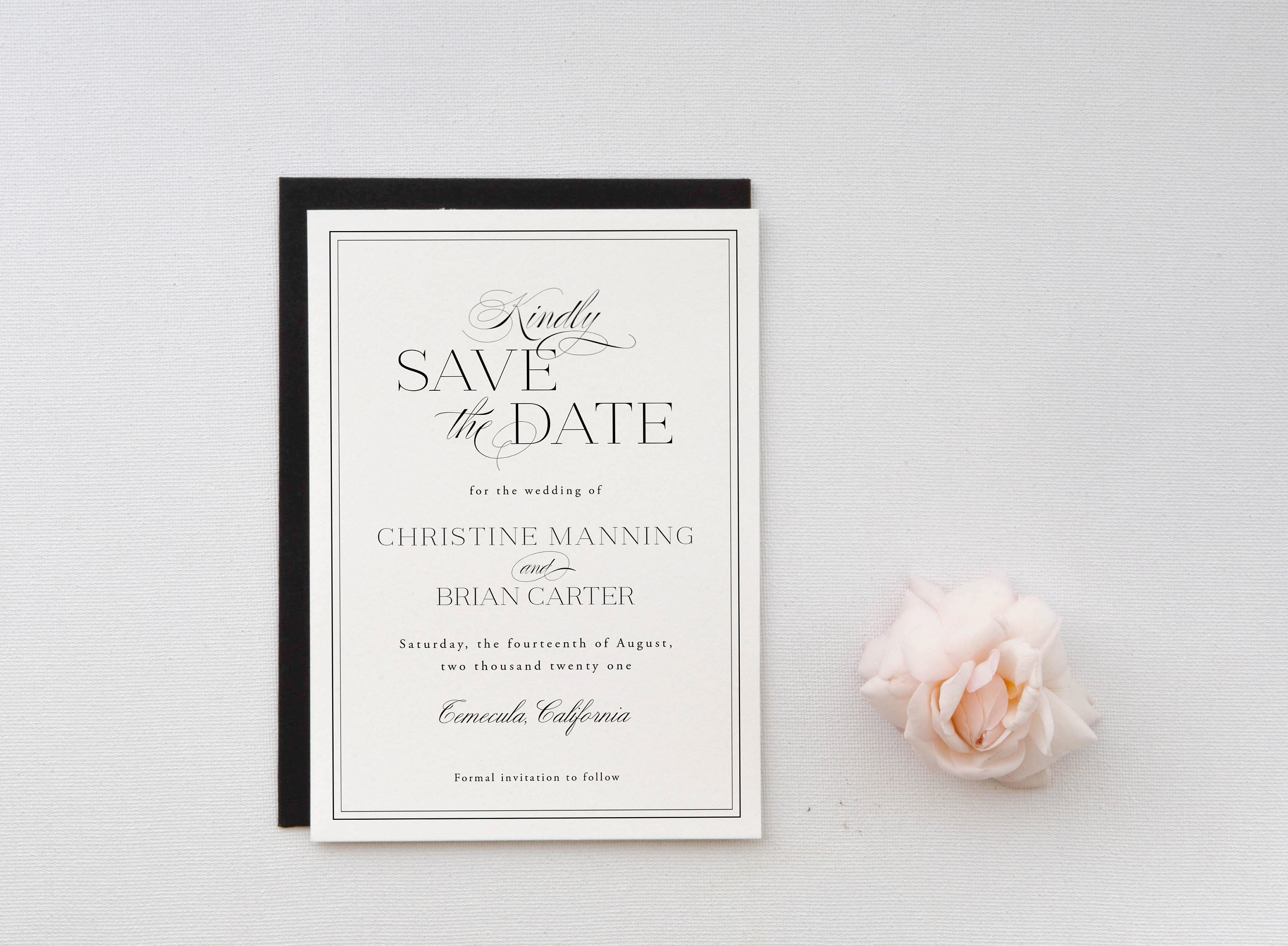 Elegant Save the date template Calligraphy Save the date Script Save the date Engagement Save our Date Card Announcement Download S253