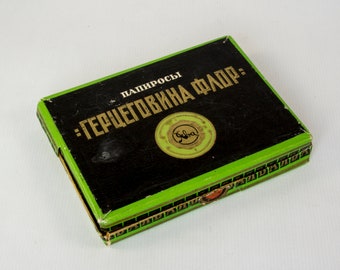 Cigarette Box Case Gertsegovina Flor GOST 1948
