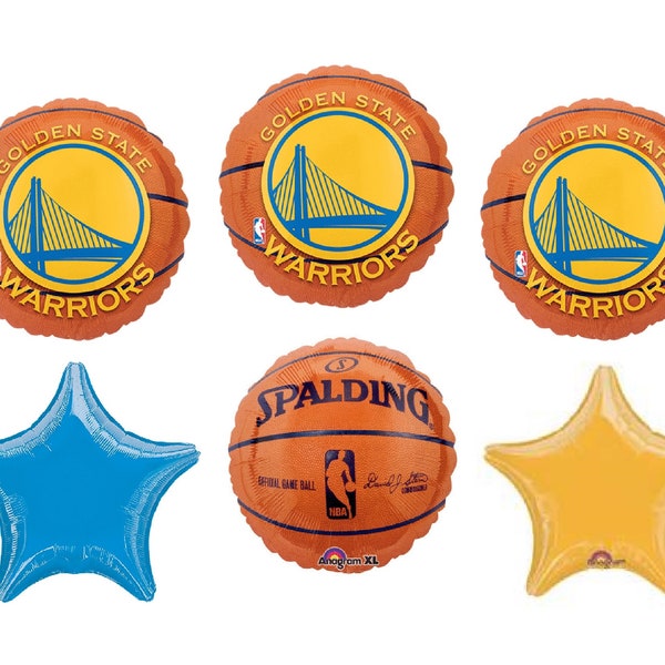 Golden State Warriors Birthday Decorations Etsy