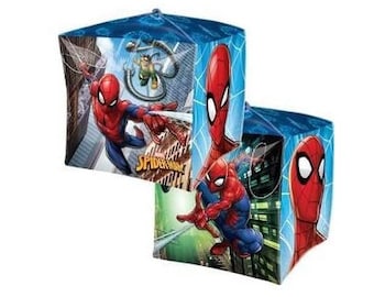 15" Spiderman Cubez Foil Balloon