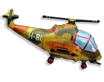 22" Military Helicopter Foil Balloon