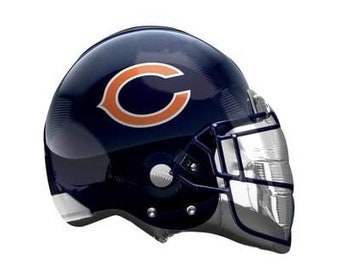 Football Helmet Chicago Bears Etsy