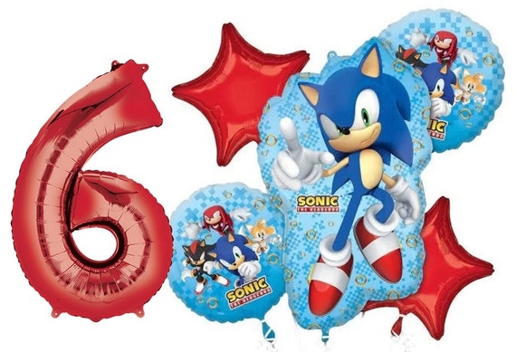 Buy Bouquet Sonic The Hedgehog 2 balloons for only 7.95 USD by Anagram -  Balloons Online