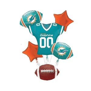 Anagram Miami Dolphins NFL Football Party Balloon Bouquet