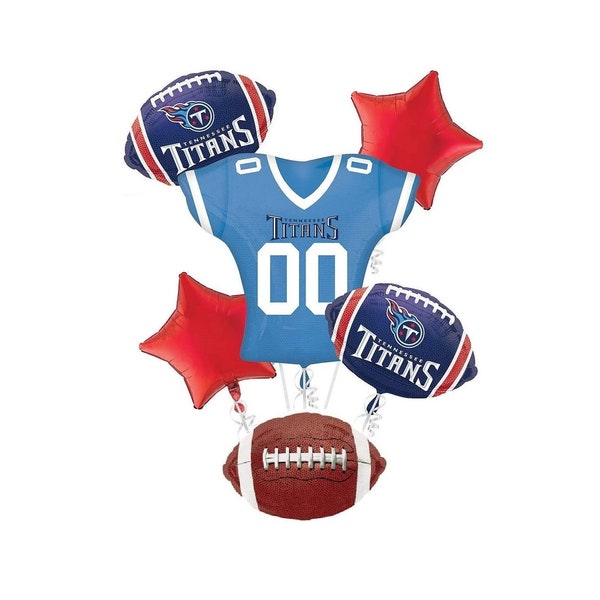 Anagram Tennessee Titans NFL Football Party Balloon Bouquet