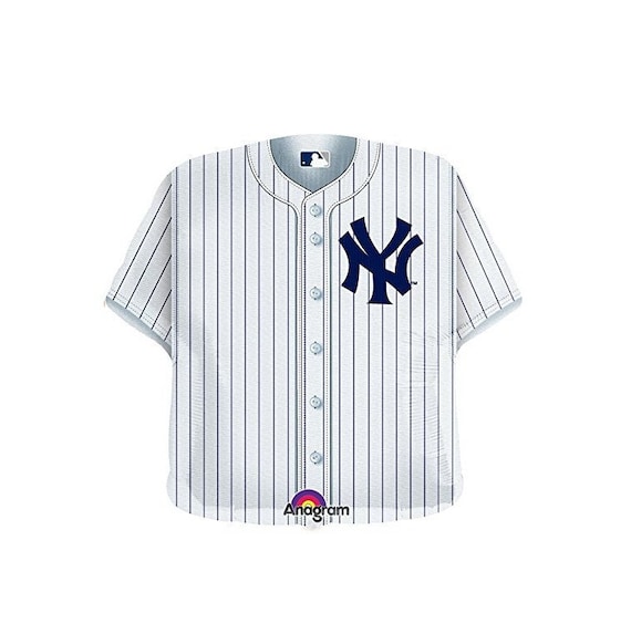 24 New York Yankees Baseball Jersey Foil Balloon