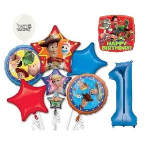 Duck Birthday Balloon Bouquet with Option to Add Red Number 1-9