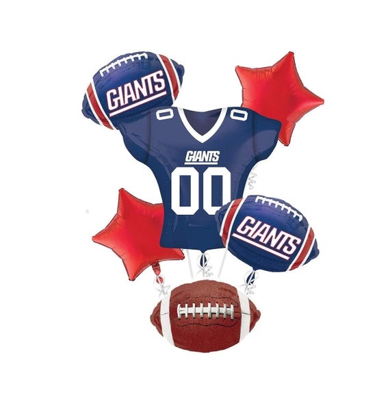Anagram 58802 24 in. New York Giants Jersey Foil Balloon