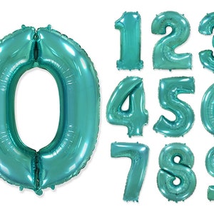 11th Birthday Decorations Party Supplies, Teal Green Party Decoration  Banner and Balloons, Photo Props, Eleven Birthday, 11th Party Supplies 