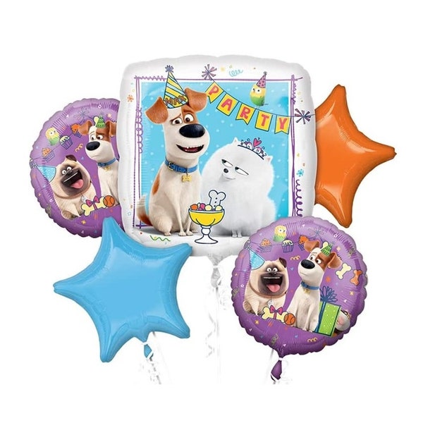 Secret Life of Pets Bouquet of Balloons