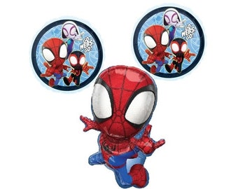 3 Piece Spidey and his Amazing Friends Balloon Set