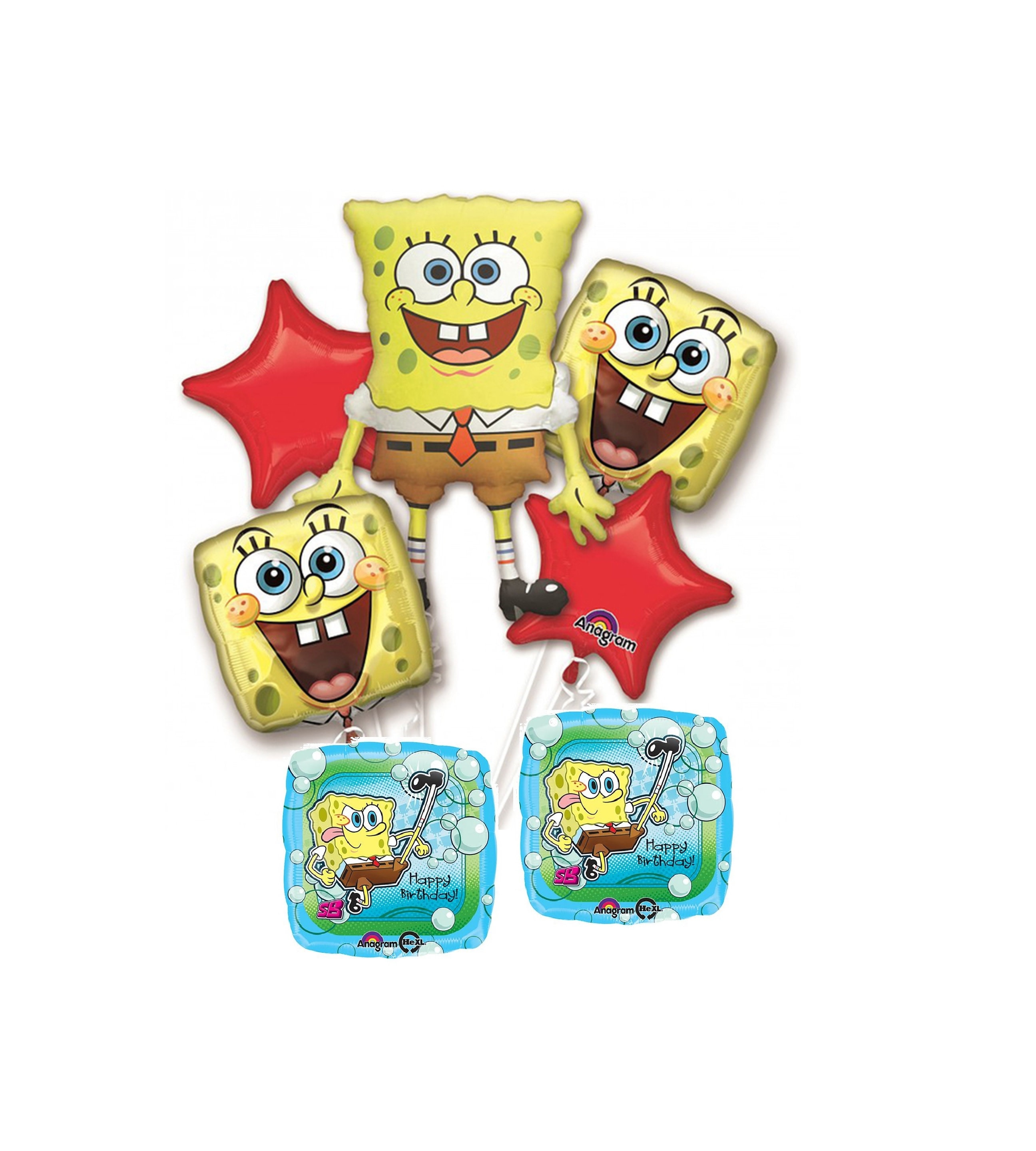 Sponge Bob Balloon Arch  Spongebob birthday, Spongebob birthday