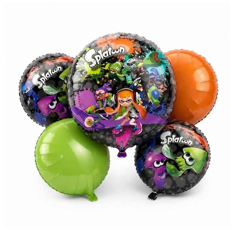 Splatoon Balloons Nickelodeon Balloons - Etsy