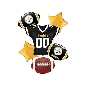 Anagram Pittsburgh Steelers NFL Football Party Balloon Bouquet