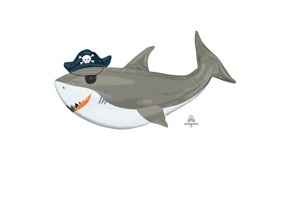 Shark balloon discount
