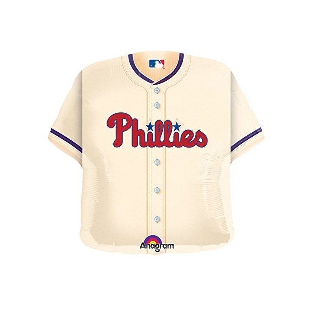 Buy 24 Philadelphia Phillies Baseball Jersey Foil Balloon Online