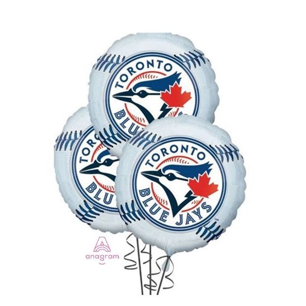 Toronto Blue Jays 3 Piece Baseball Foil Balloons