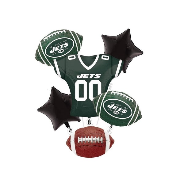 Anagram New York Jets NFL Football Party Balloon Bouquet