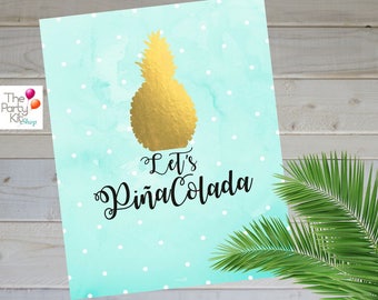 Summer printable sign - wall decor/INSTANT DOWNLOAD