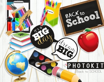 Druckbares Back to School Zubehör / SOFORTIGER DOWNLOAD