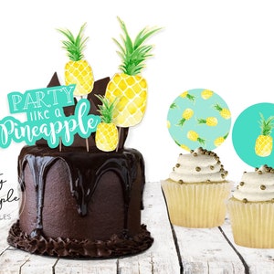 Party Like a Pineapple Party Printables SUPER VALUE PACK / Instant ...