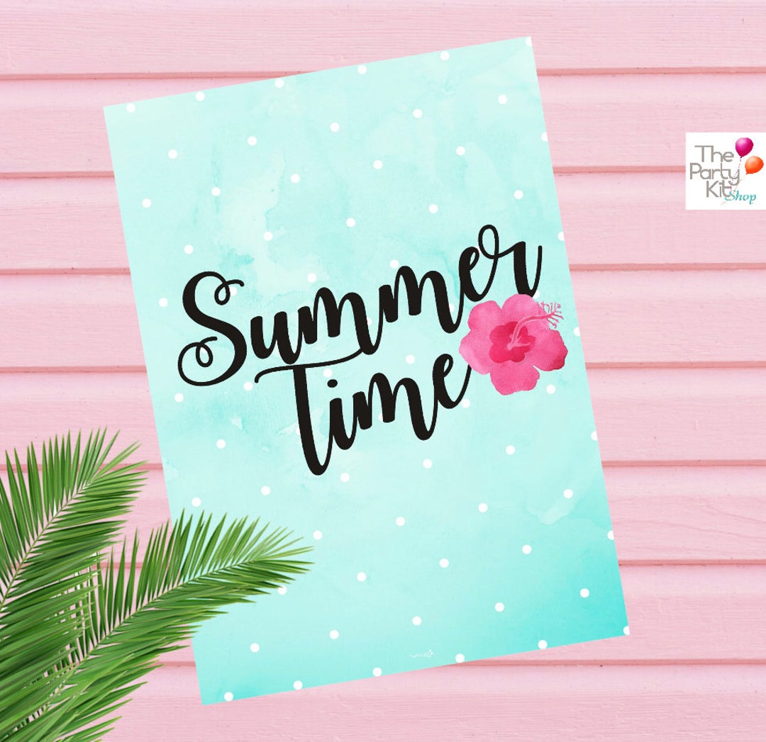 Summer Printable Wall Art / INSTANT DOWNLOAD - Etsy