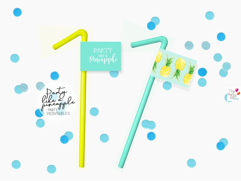 Party Like a Pineapple Party Printables SUPER VALUE PACK / - Etsy