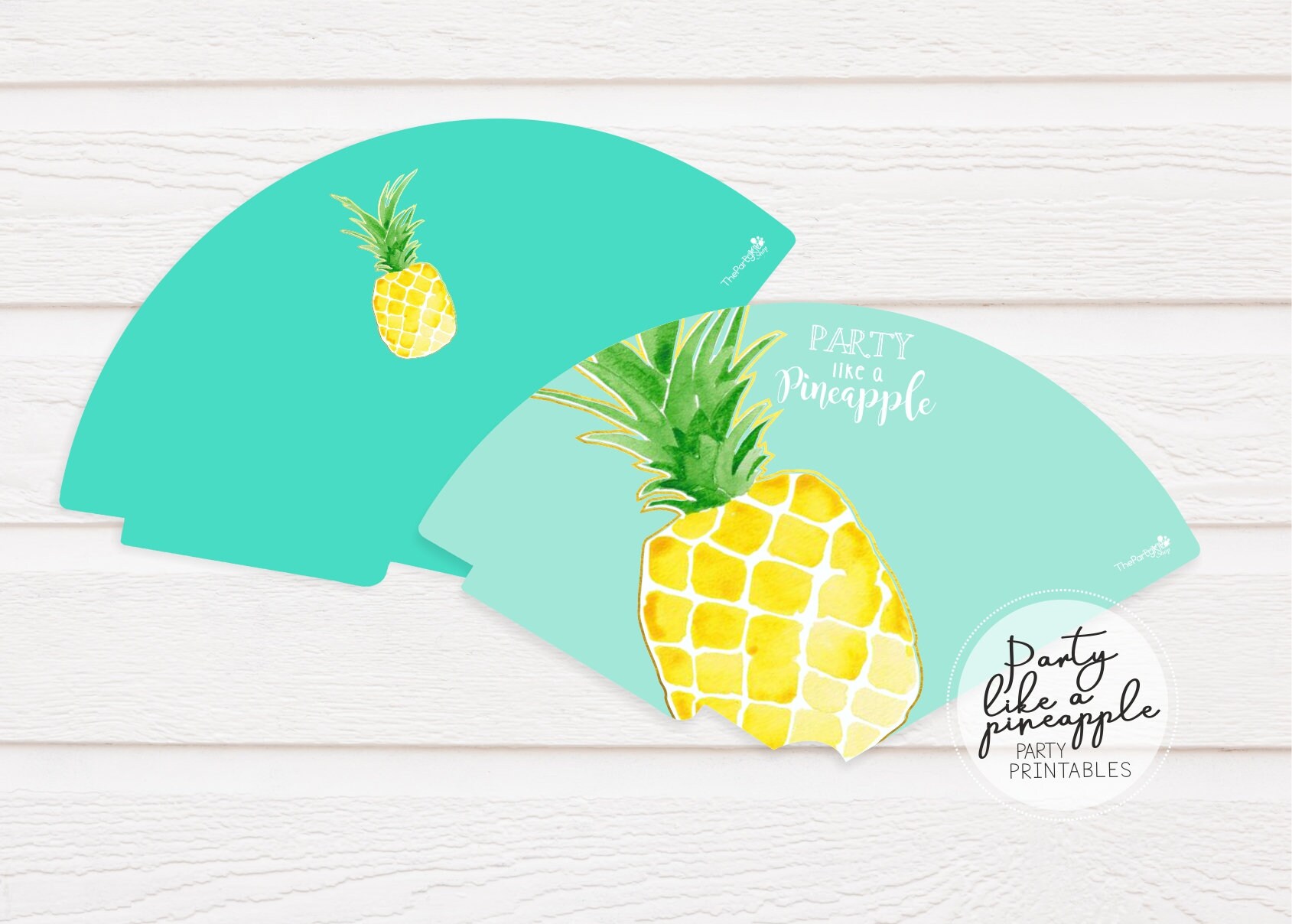 Party like a pineapple party printables SUPER VALUE PACK / | Etsy