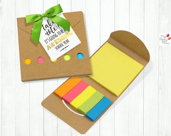 back to school gift tags Take Note! / teachers gift tag, back to school printables / instant download